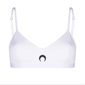 Marine Serre triangle bra